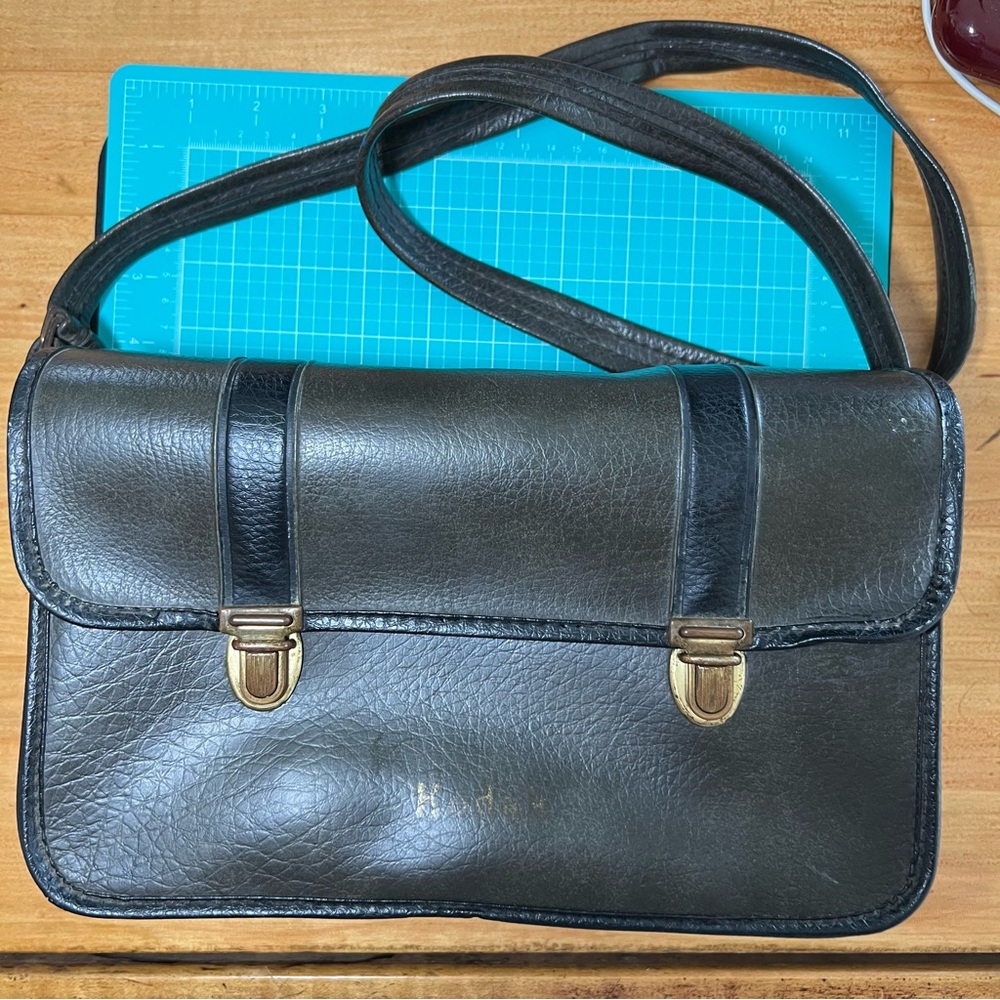 VTG Kodak Shoulder Bag with Gold-Tone Hardware